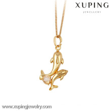 32329-Xuping Jewelry Fashion Hot Sale Brass Pendants with 18K Gold Plated